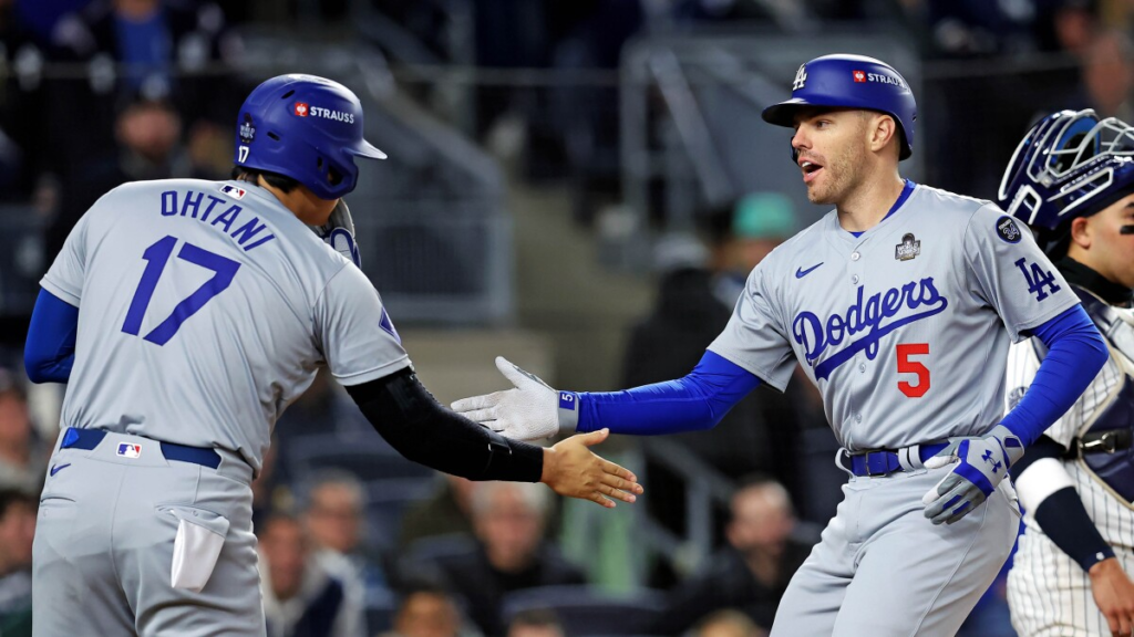 yankees vs dodgers stats