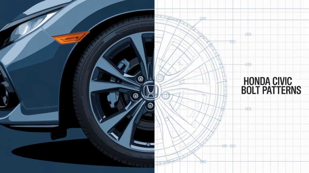 honda civic bolt pattern